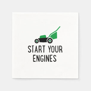 Serviette En Papier Start your Engines