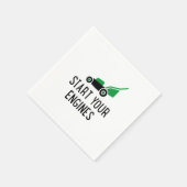 Serviette En Papier Start your Engines (Coin)