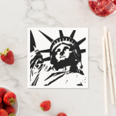 Serviette En Papier Statue de la Liberté (En situation)