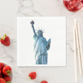 Serviette En Papier Statue de la liberté (En situation)