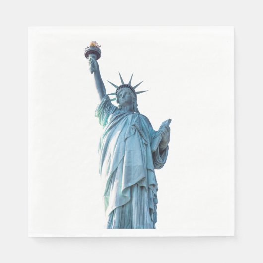 Serviette En Papier Statue de la liberté (Devant)