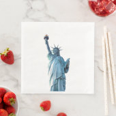 Serviette En Papier Statue de la liberté (En situation)