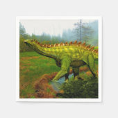 Serviette En Papier Stegosaurus (Devant)