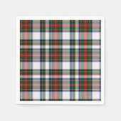 Serviette En Papier Stewart Dress Tartan Plaid Papier serviettes (Devant)