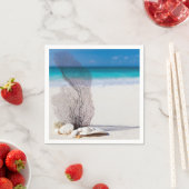 Serviette En Papier Still Life Beach (En situation)