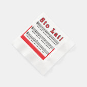 Serviette En Papier Sto Lat ! Chanson (Coin)