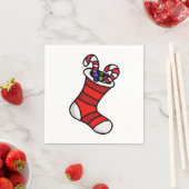 Serviette En Papier Stockage de Noël (En situation)