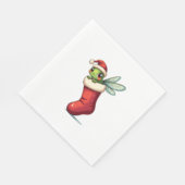 Serviette En Papier Stocker la libellule du champignon (Coin)