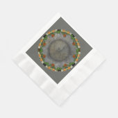 Serviette En Papier Stoneybrook Gardens - Monogrammé (Coin)