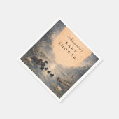 Serviette En Papier Storybook Duck Baby Shower (Coin)