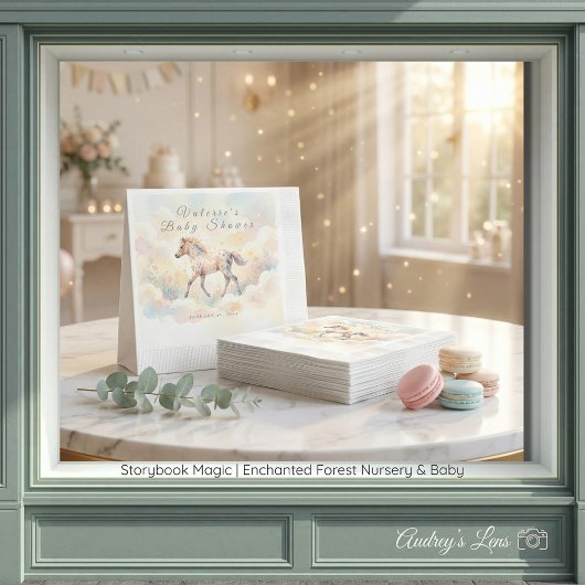 Serviette En Papier Storybook Magic Enchanted Forest