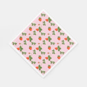 Serviette En Papier Strawberries (Coin)