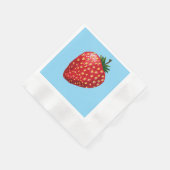Serviette En Papier Strawberry (Coin)