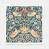 Serviette En Papier Strawberry Thief (par William Morris) (Devant)