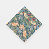 Serviette En Papier Strawberry Thief (par William Morris) (Coin)