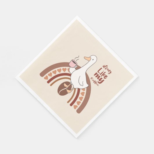 Serviette En Papier Strong Coffee (Coin)