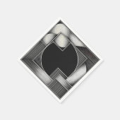 Serviette En Papier Structure d'orbite centrale (Coin)