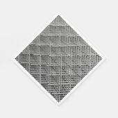 Serviette En Papier Structure métallique complexe (Coin)