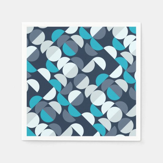 Serviette En Papier Style Bauhaus (Devant)