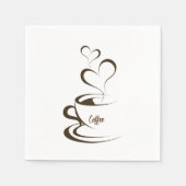 Serviette En Papier Style café déjeuner standard 2023 (Devant)