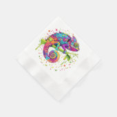Serviette En Papier Style d'aquarelle des teintures Chameleon (Coin)