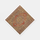 Serviette En Papier Style de tapis persan - Tabris (Coin)