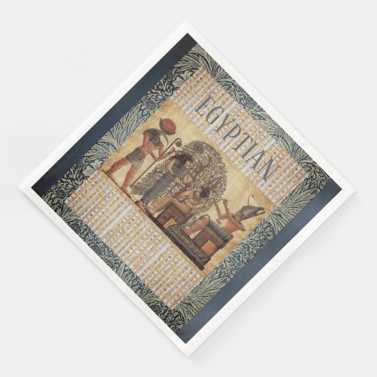 Serviette En Papier Style égyptien (Coin)