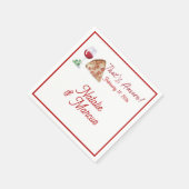 Serviette En Papier Style italien Amore Fête des mariées (Coin)