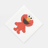 Serviette En Papier Style laine Elmo (Coin)