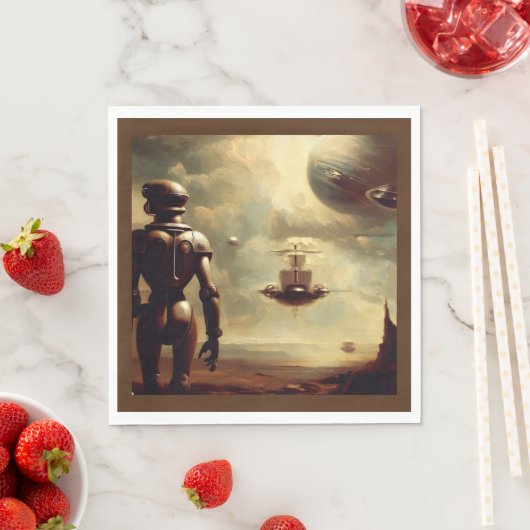 Serviette En Papier Style Masters italien SF 2 (En situation)