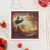 Serviette En Papier Style Masters italien SF 3 (En situation)