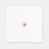 Serviette En Papier Style Ndrrmc, Purple Doux, Jazzberry Jam (Devant)