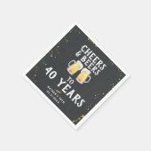 Serviette En Papier Style Pub de la bière et de la bière (Coin)