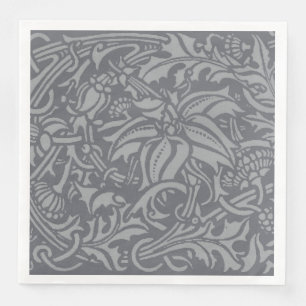 Serviette En Papier Style Scottish Thistle Knot William Morris