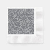 Serviette En Papier Style Scottish Thistle Knot William Morris (Devant)