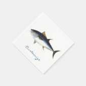 Serviette En Papier Style Thon Bigeye Thunder_Cove (Coin)