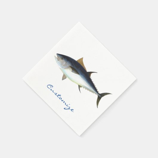 Serviette En Papier Style Thon Bigeye Thunder_Cove (Coin)