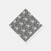 Serviette En Papier Style Turtle Motif (Coin)