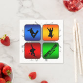 Serviette En Papier Style urbain Extraordinaire de snowboard (En situation)