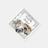 Serviette En Papier Style vintage Classic Gatsby (Coin)