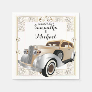 Serviette En Papier Style vintage Classic Gatsby