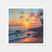Style vintage Hawaii Travel Coast Sea Sunset