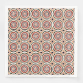 Serviette En Papier Styles africains (Devant)