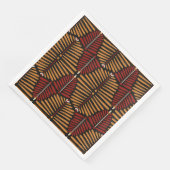 Serviette En Papier Styles africains (Coin)