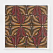 Serviette En Papier Styles africains (Devant)