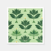 Serviette En Papier Stylized Plant (Devant)