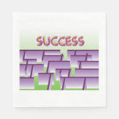 Serviette En Papier Succès du labyrinthe (Devant)