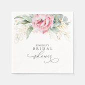 Serviette En Papier Succulentes verdure Élégant Baby Shower / Mariage  (Devant)