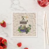 Serviette En Papier Succulents à vendre (En situation)
