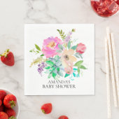 Serviette En Papier Succulents & Papier de douche à fleurs serviettes (En situation)